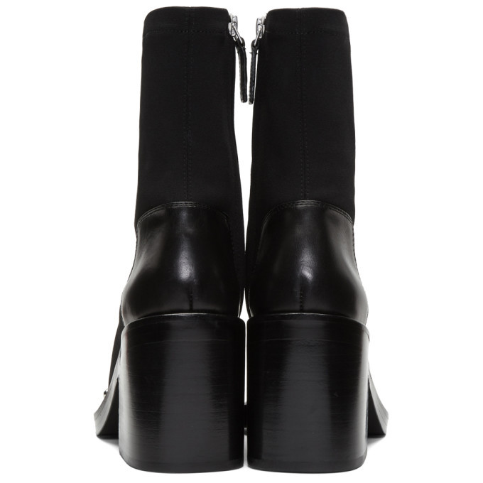 Alexander Wang Black Hailey Sock Boots