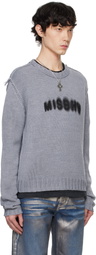 MISBHV Gray Community Sweater