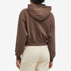 Sporty & Rich Women's Athletic Club Hoodie in Chocolate