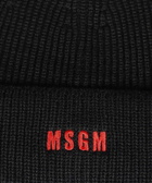MSGM Ribbed Knit Beanie
