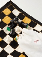 BODE - Portable Chess Set Merino Wool-Felt Tote Bag