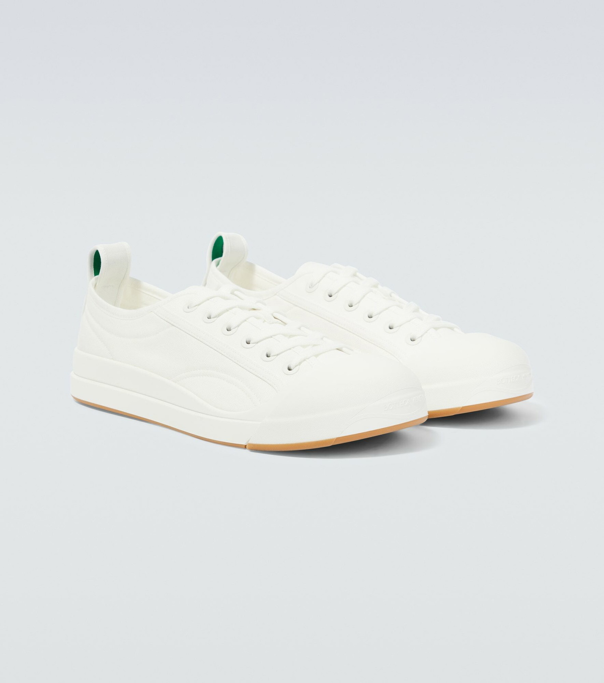 スニーカー BOTTEGA VENETA White canvas Summer sneakers Bottega Veneta - Canvas sneakers Bottega Veneta