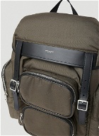 Saint Laurent - City Multipocket Backpack in Khaki