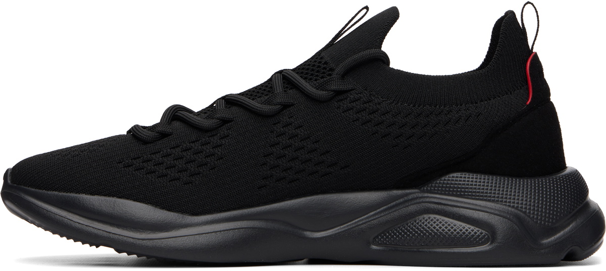 Hugo Black Kniited Sneakers
