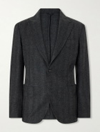 De Petrillo - Faro Wool and Cashmere-Blend Blazer - Gray