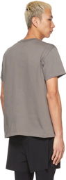 Rick Owens Grey Short Level T-Shirt