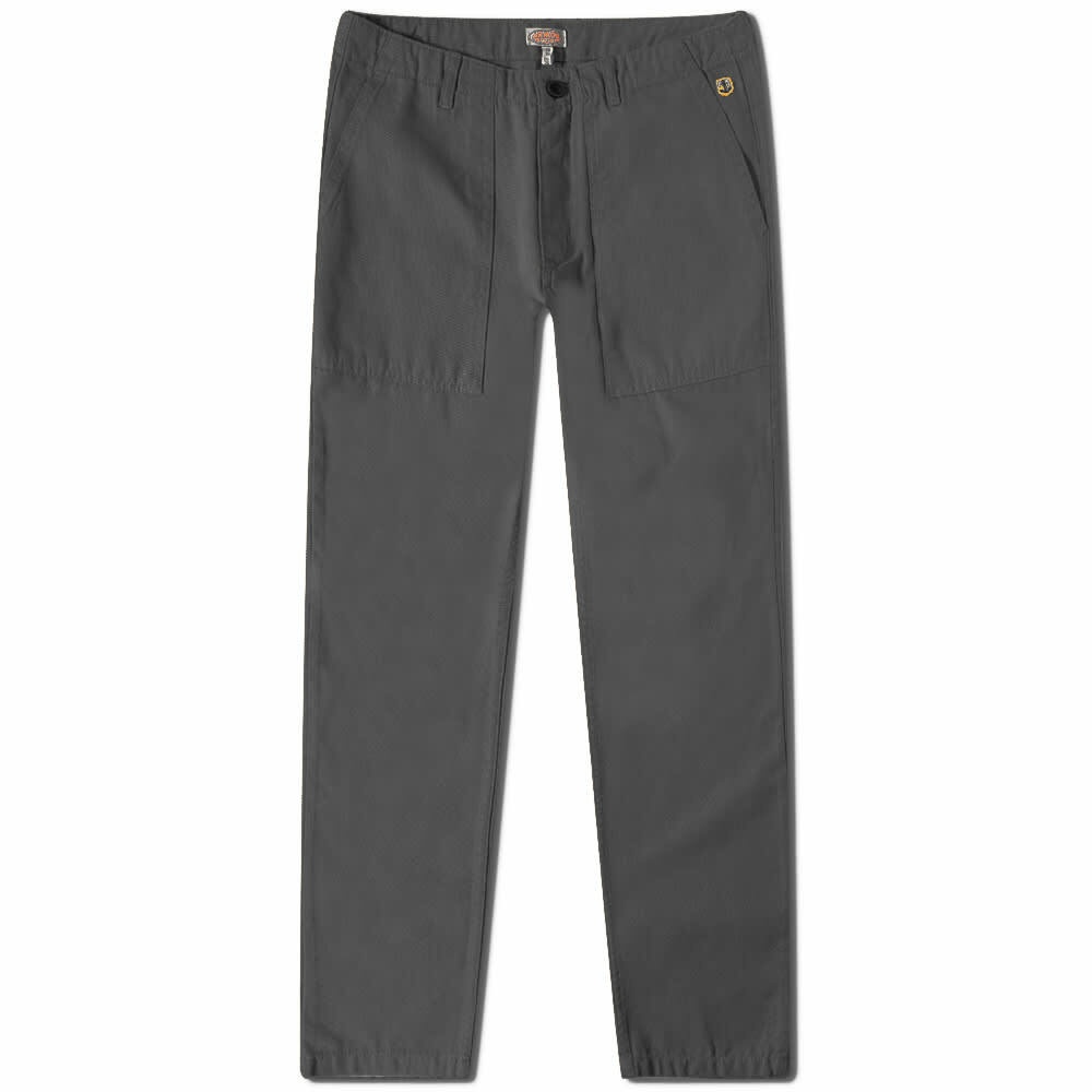 Photo: Armor-Lux Canvas Fatigue Pant in Black