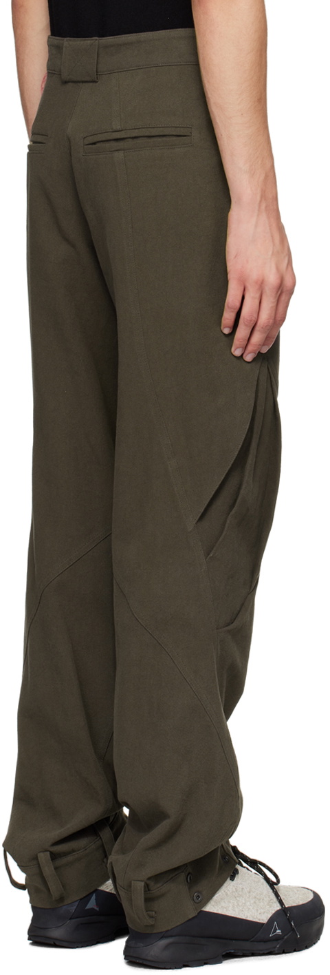 HYEIN SEO Brown Cotton Cargo Pants