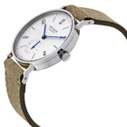 Nomos Tangente Hand Wind White Silver Dial Ladies Watch 123