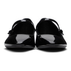 Saint Laurent Black Sixtine Ballerina Flats