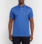 Ralph Lauren Purple Label - Cotton-Piqué Polo Shirt - Men - Blue