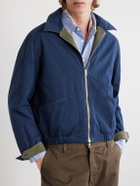 Drake's - Cotton Blouson Reversible Jacket - Green