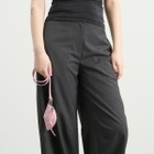 Jil Sander Women's Small Curve Pouch in Neon Rose 