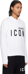 Dsquared2 White 'Icon' Sweatshirt