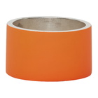 Maison Margiela Orange Thick Ring