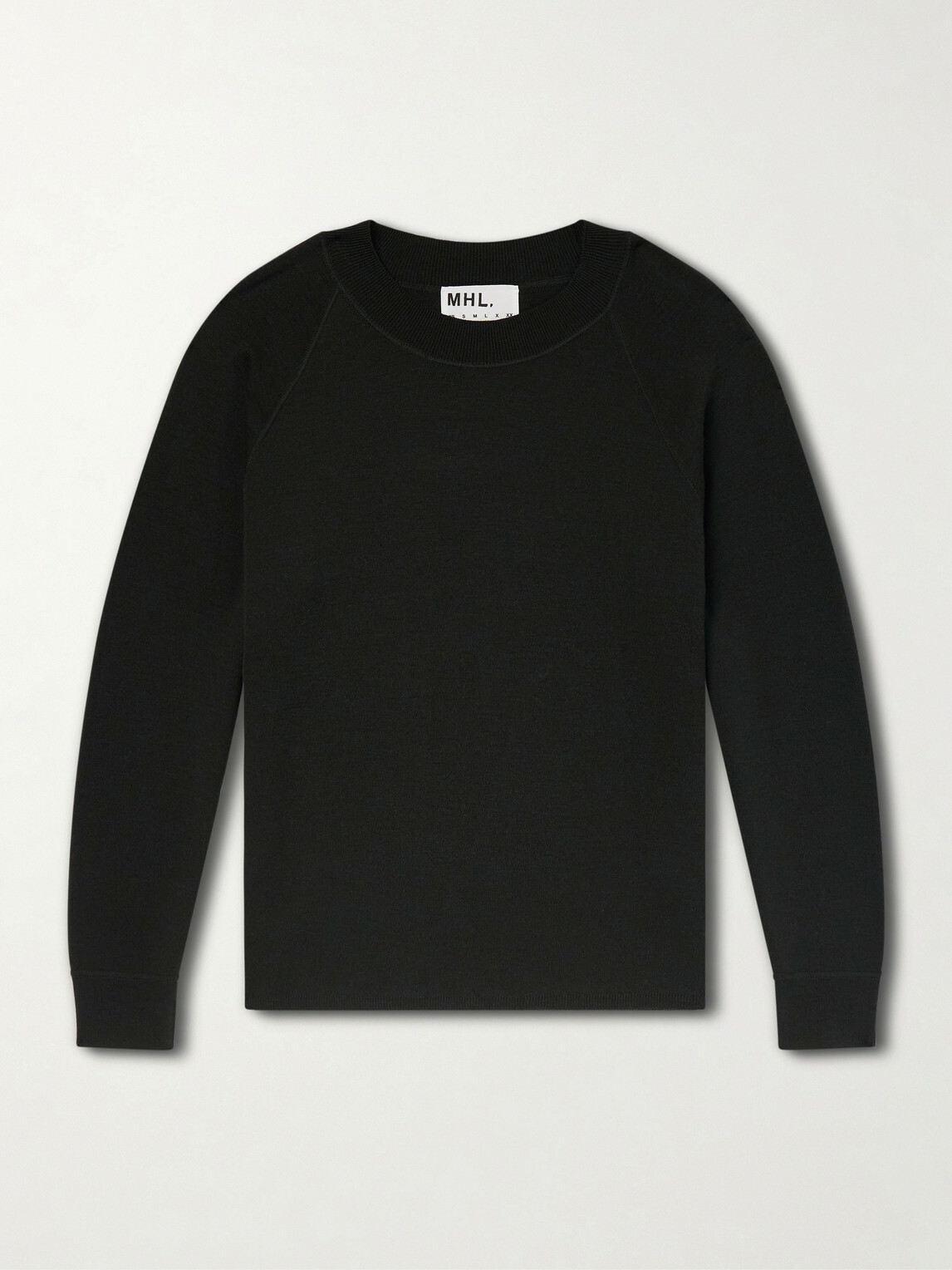 Margaret Howell - MHL. Merino Wool Sweatshirt - Black