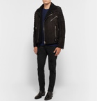 Balmain - Distressed Denim Jeans - Men - Black