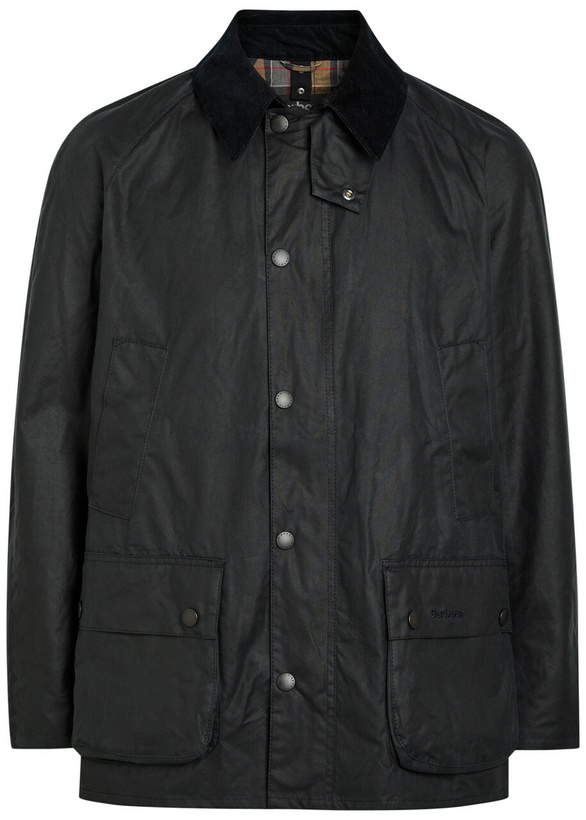 Photo: Barbour Ashby Waxed Cotton Jacket Navy