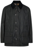 Barbour Ashby Waxed Cotton Jacket Navy