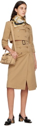 Moschino Beige Sartorial Teddy Bear Scarf