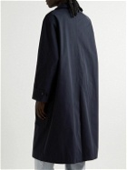 mfpen - Throwing Fits Oversized Shell Trench Coat - Blue