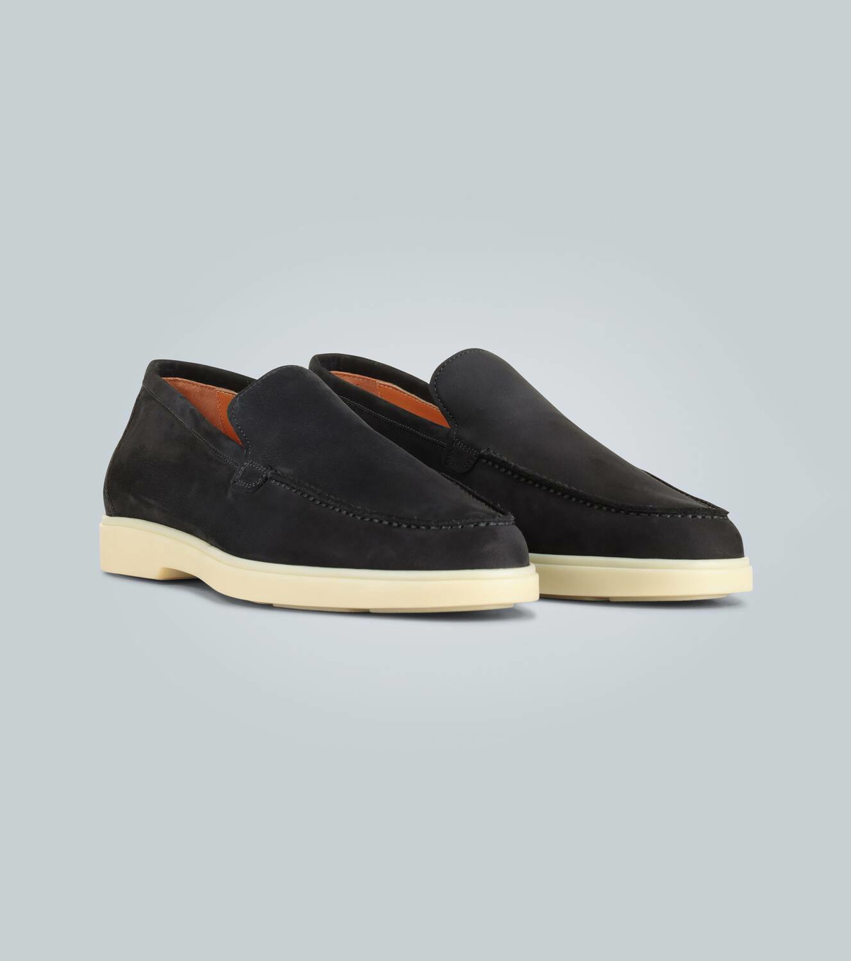 Santoni Suede loafers