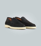 Santoni Suede loafers