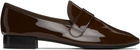 Repetto Brown Michael Rubber-Sole Loafers