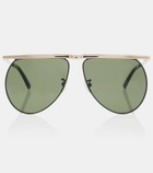 The Attico Mina aviator sunglasses