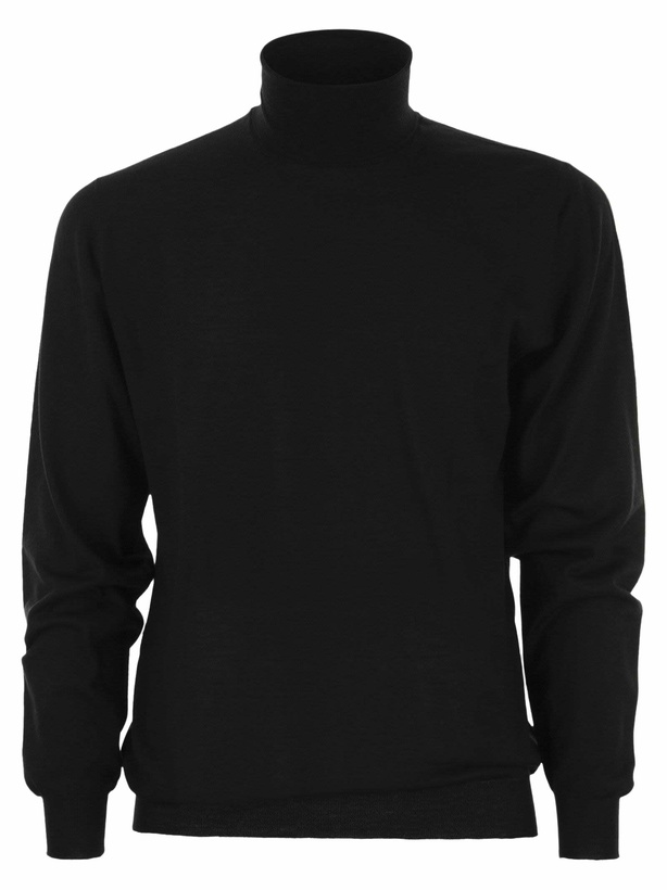 Photo: Fedeli Derby - Wool Turtleneck Sweater