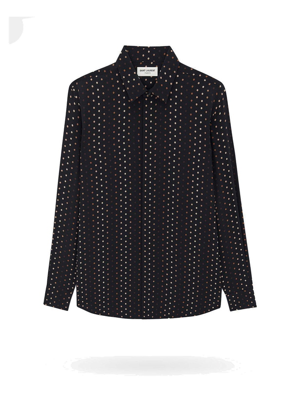 Photo: Saint Laurent   Shirt Black   Mens