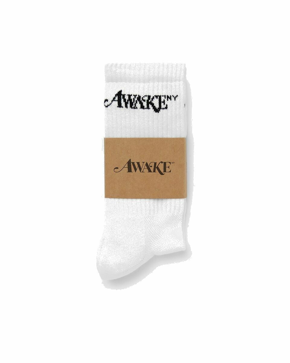 Photo: Awake Socks White - Mens - Socks
