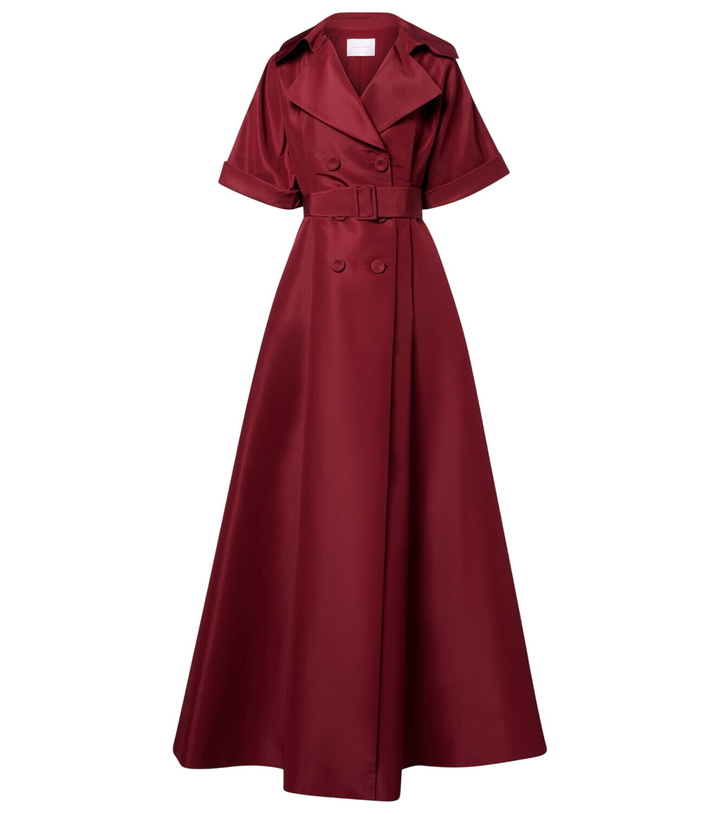 Photo: Carolina Herrera Belted silk gown