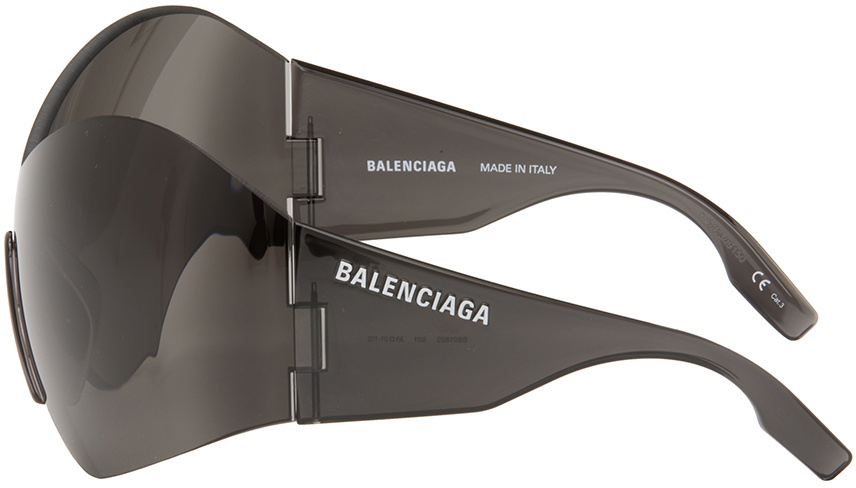 Balenciaga Black Mask Butterfly Sunglasses Balenciaga