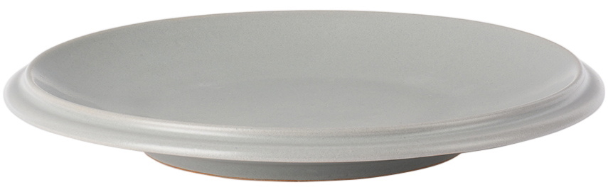 BKLYN CLAY SSENSE Exclusive Gray Saturn Dinnerware Sandwich Plate