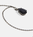 Alexander McQueen Crystal charm necklace