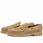 Paraboot Men's Nantes Loafer in Sand Suede