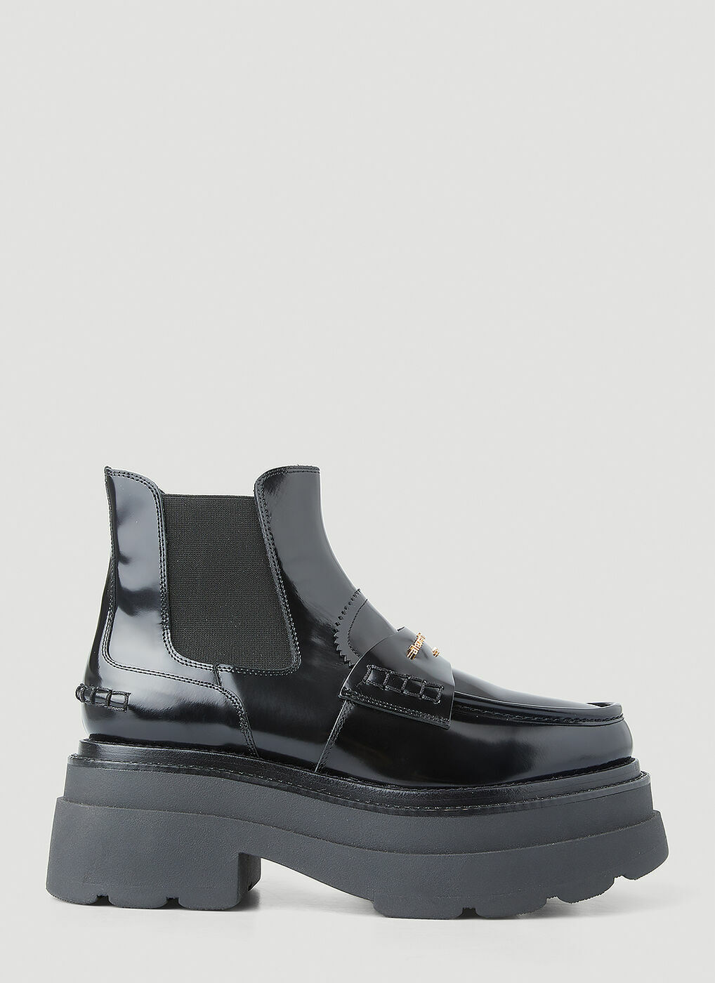 Carter Platform Ankle Boots in Black Alexander Wang