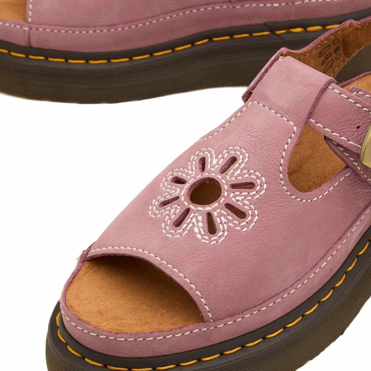 Dr. Martens Women's Dunnet Flower Sandal in Dusty Rose