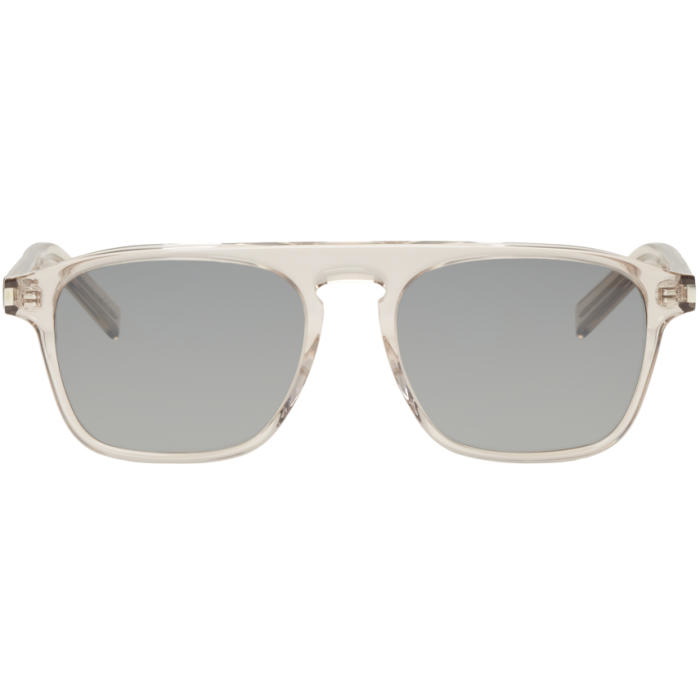 Photo: Saint Laurent Transparent SL 158 Sunglasses