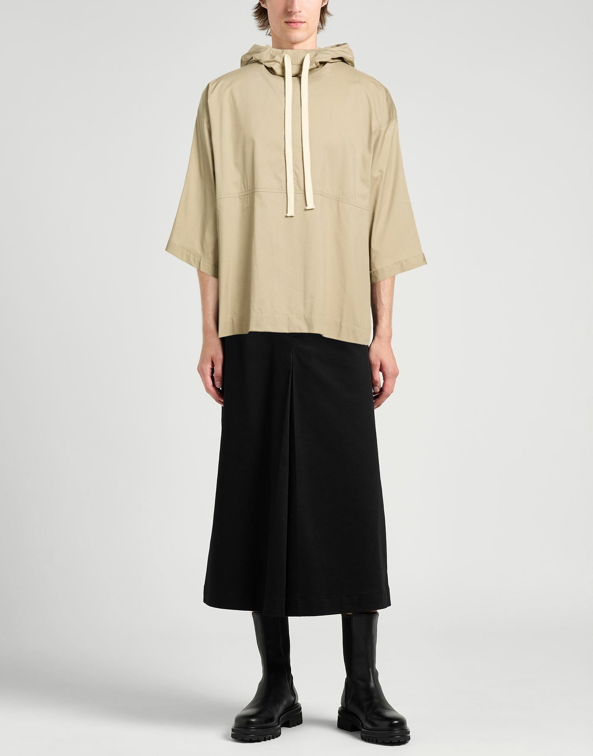 Isabel Benenato Mens Shirt Khaki