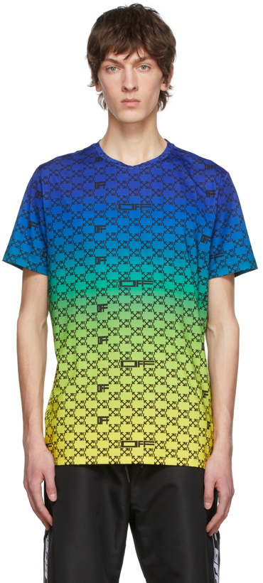 Photo: Off-White Multicolor Polyester T-Shirt
