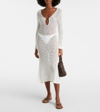 Melissa Odabash Casey open-knit midi dress