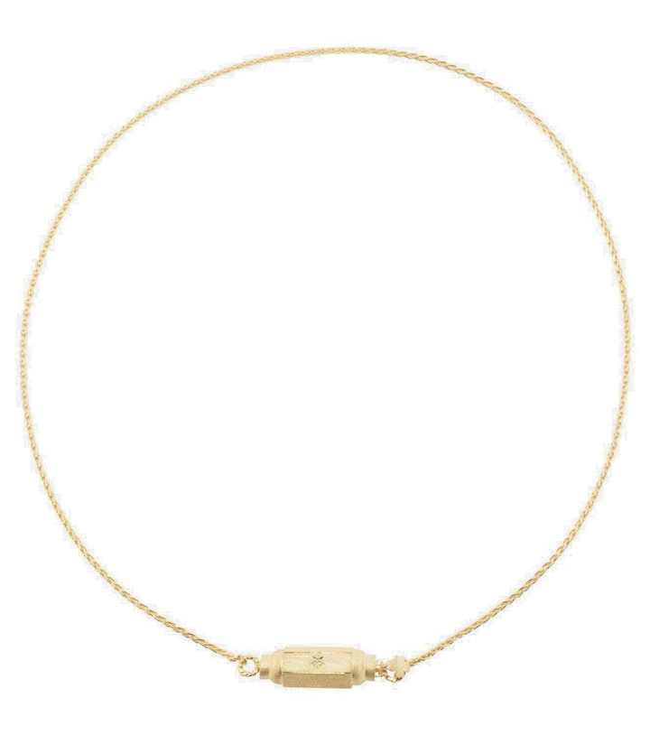 Photo: Marie Lichtenberg Coco Micro 18kt gold necklace