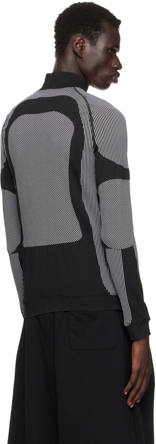 MISBHV Black & White Sport Long Sleeve Top MISBHV