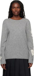 Comme des Garçons Shirt Gray 'Strong Will' Sweater