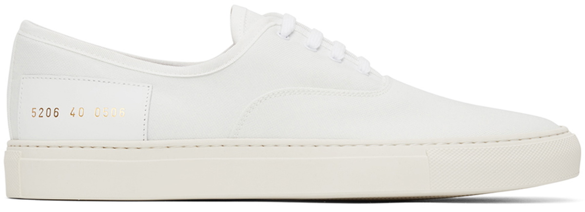 Common Projects Retro Leather Sneakers - Farfetch