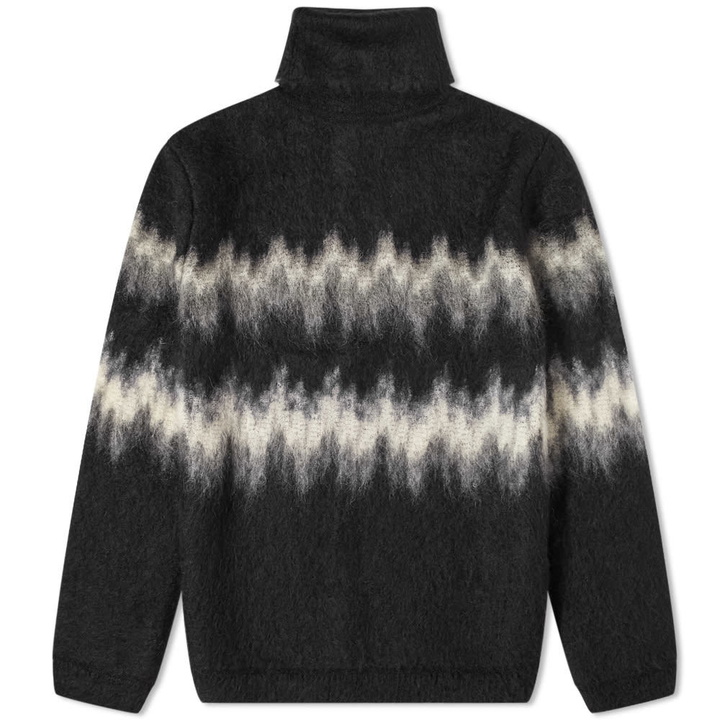 Photo: Saint Laurent Patterned Mohair Rollneck