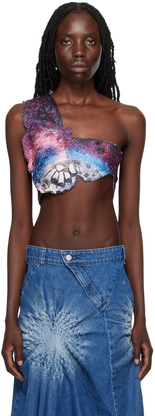 Photo: Masha Popova SSENSE Exclusive Multicolor Butterfly Tank Top
