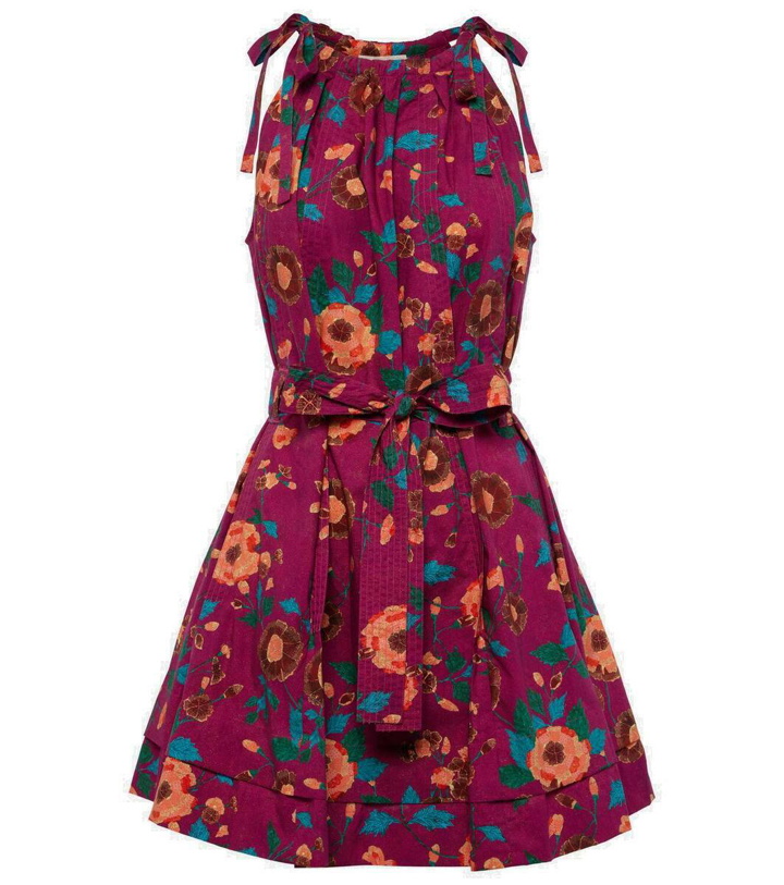 Photo: Ulla Johnson Brienne floral cotton minidress